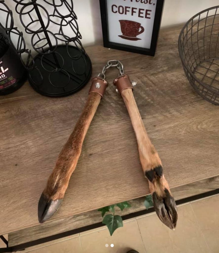 Deer Leg Nunchucks