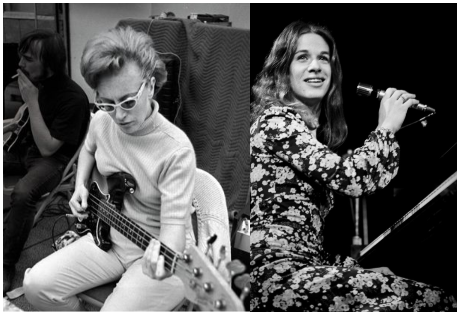 Carole King and Carol Kaye in "The Caroling"